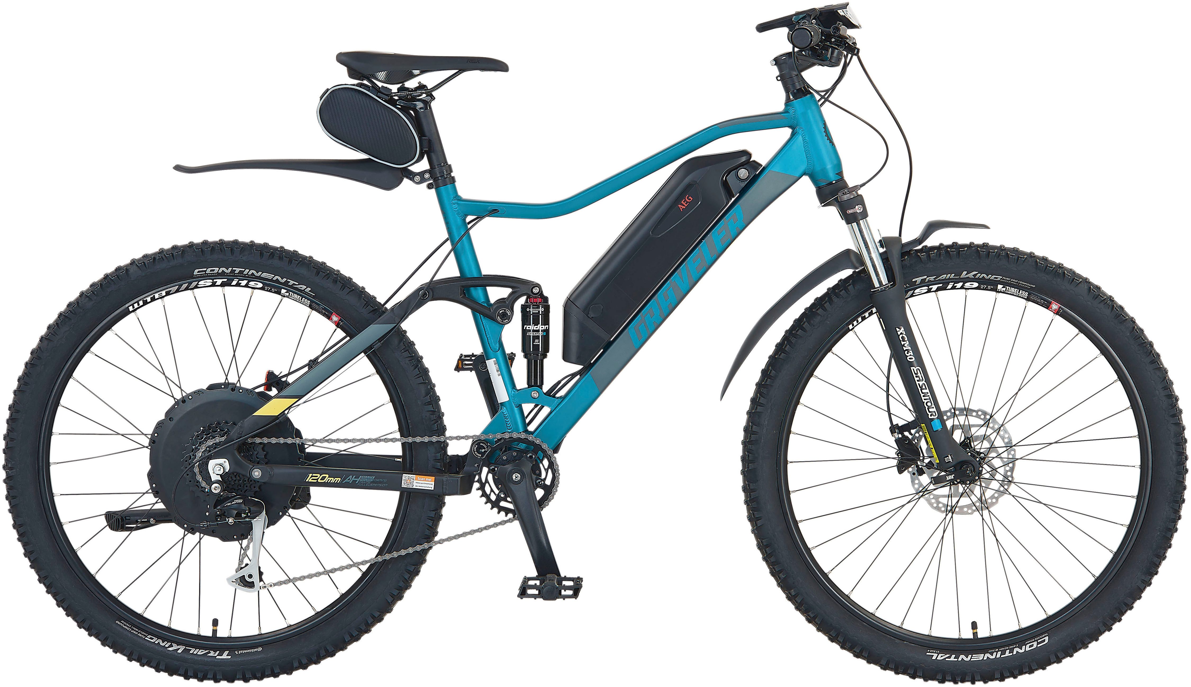 E-Bike Mountainbike Graveler