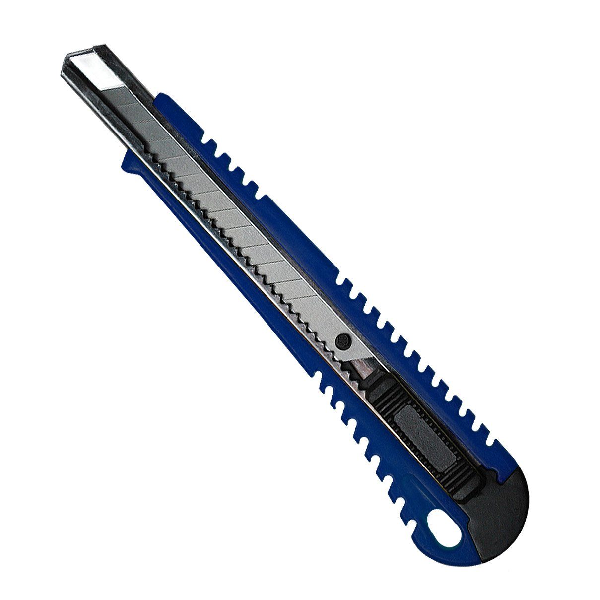 HELO24 Cuttermesser Teppichmesser Paketmesser Blau (100-tlg) Stück, 100