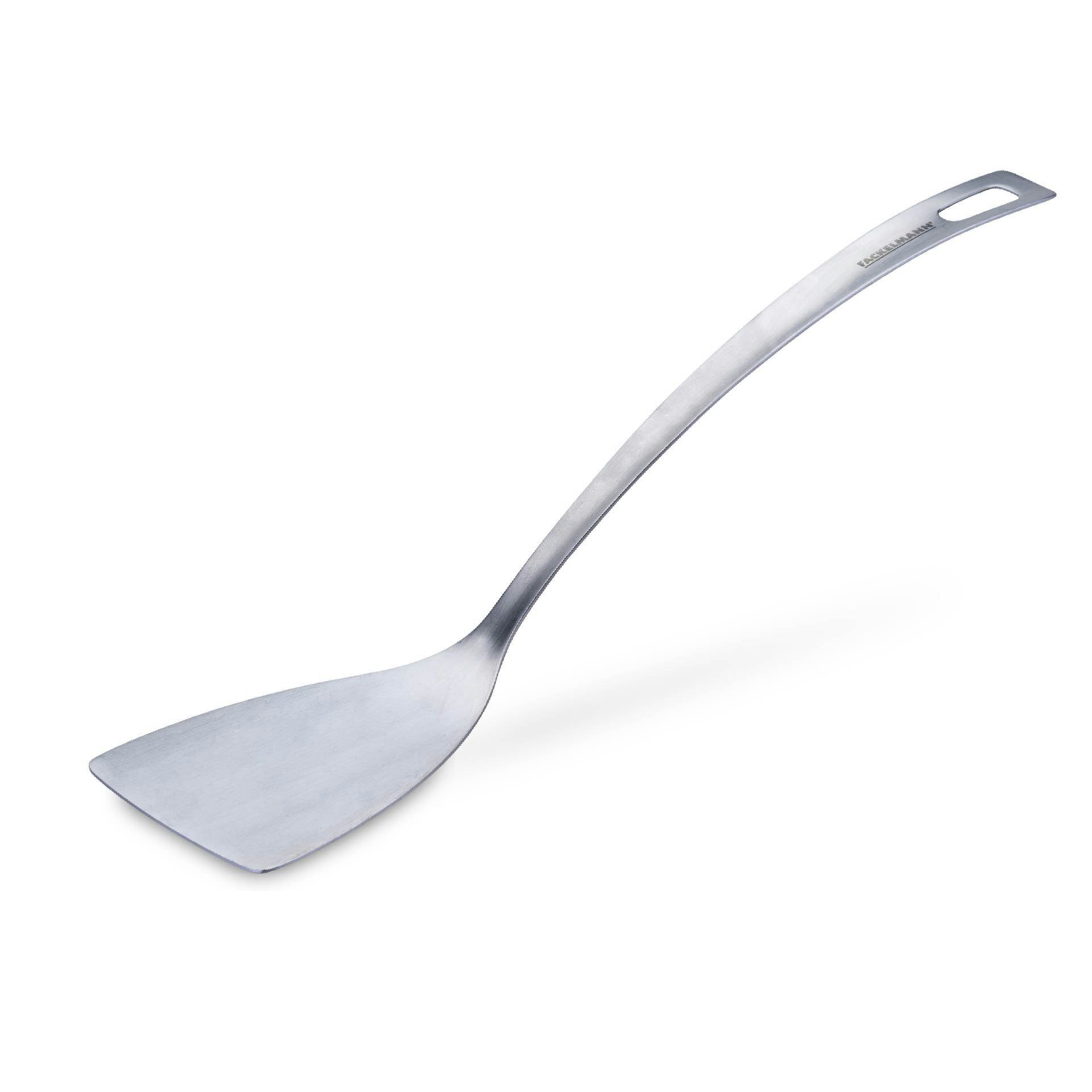 FACKELMANN Pfannenwender Edelstahl, Küchenhelfer, Wender für Kochen & Servieren