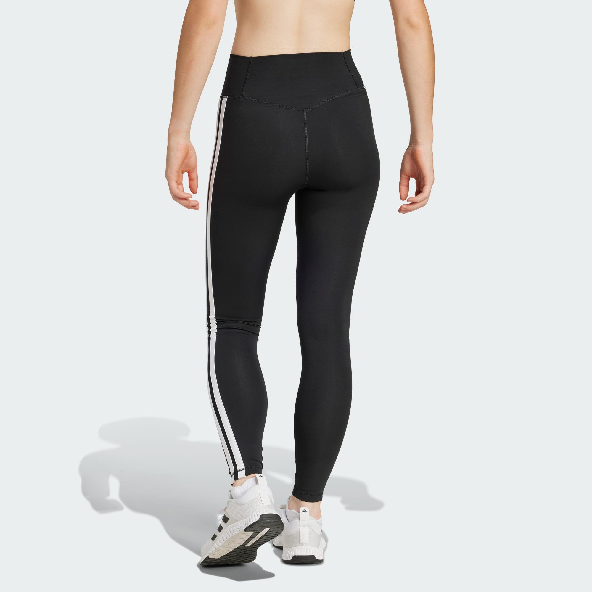 adidas Performance 7/8-Leggings OPTIME ESSENTIALS 3-STREIFEN 7/8-LEGGINGS (1-tlg)