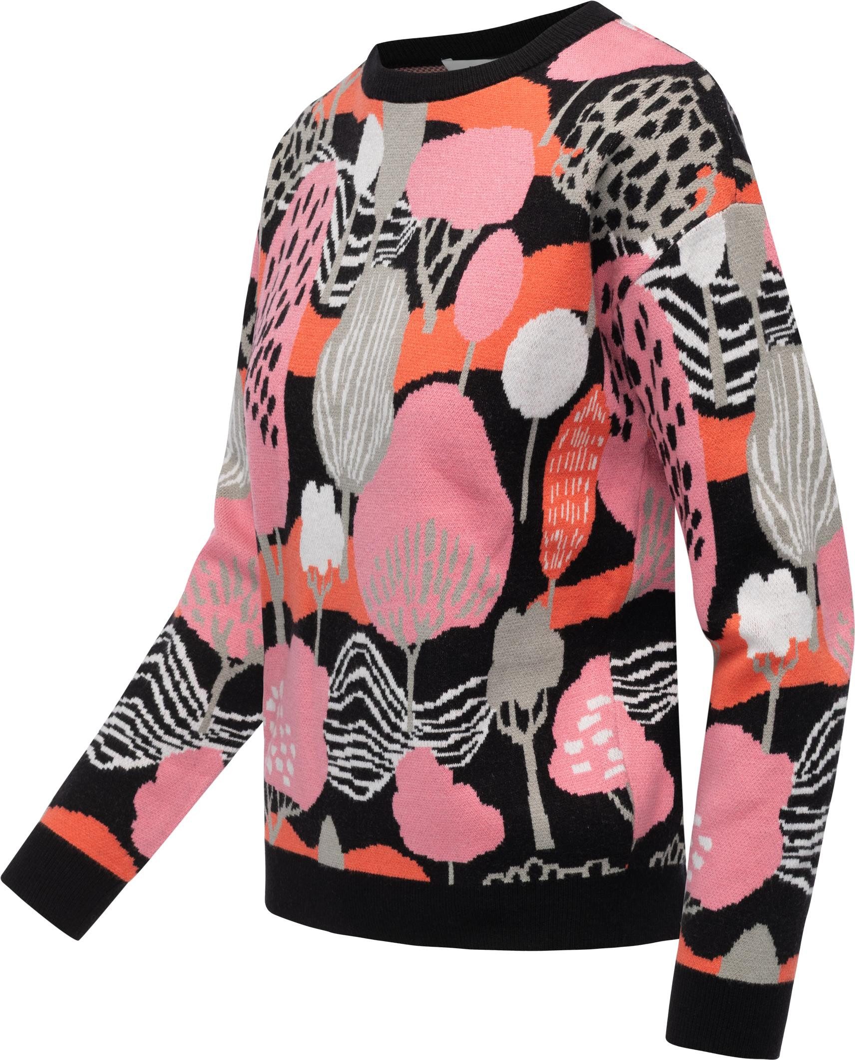 Ragwear Rundhalspullover Treenara Pullover in modischem Print günstig online kaufen