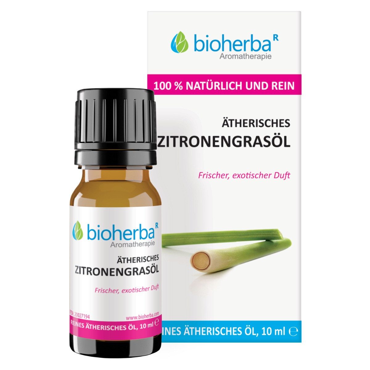 BIOHERBA R Pflege-Set Bioherba Ätherisches reines Zitronengrasöl 10 ml