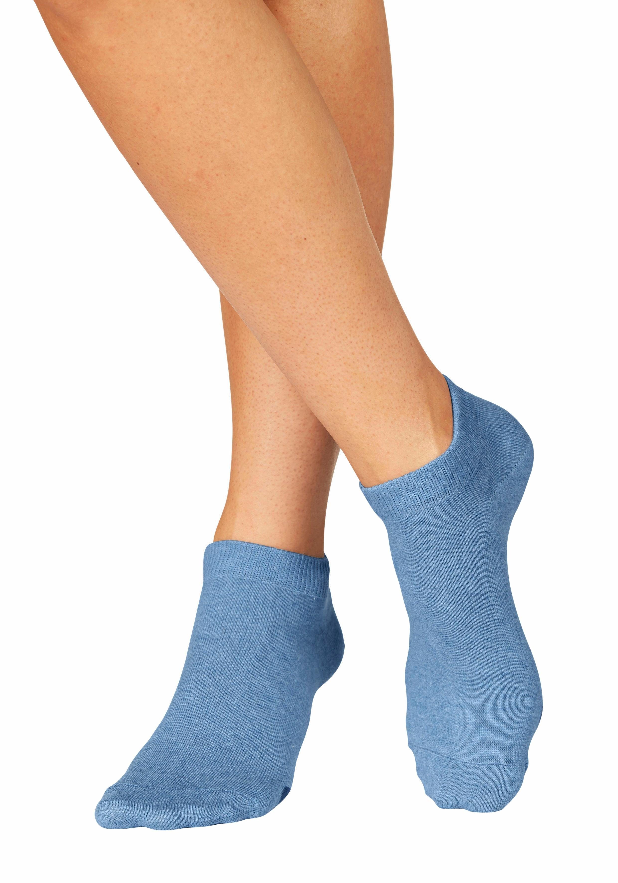 Arizona Sneakersocken (Packung, 5-Paar) mit süßem Pfotendesign unter der Sohle