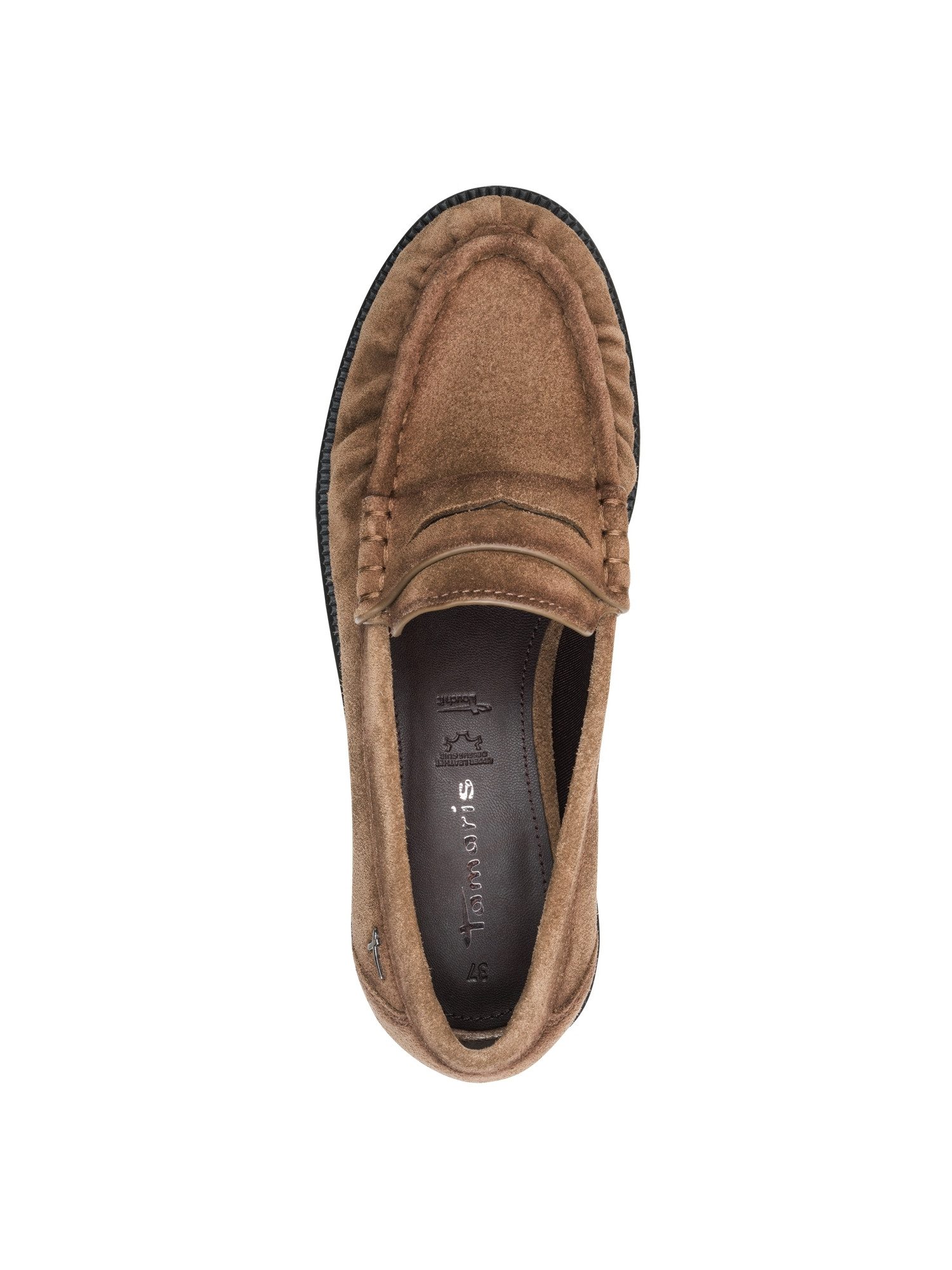 Tamaris TOUCH-IT aus Leder kein Absatz 1-24251-47 Slipper TOUCH-IT