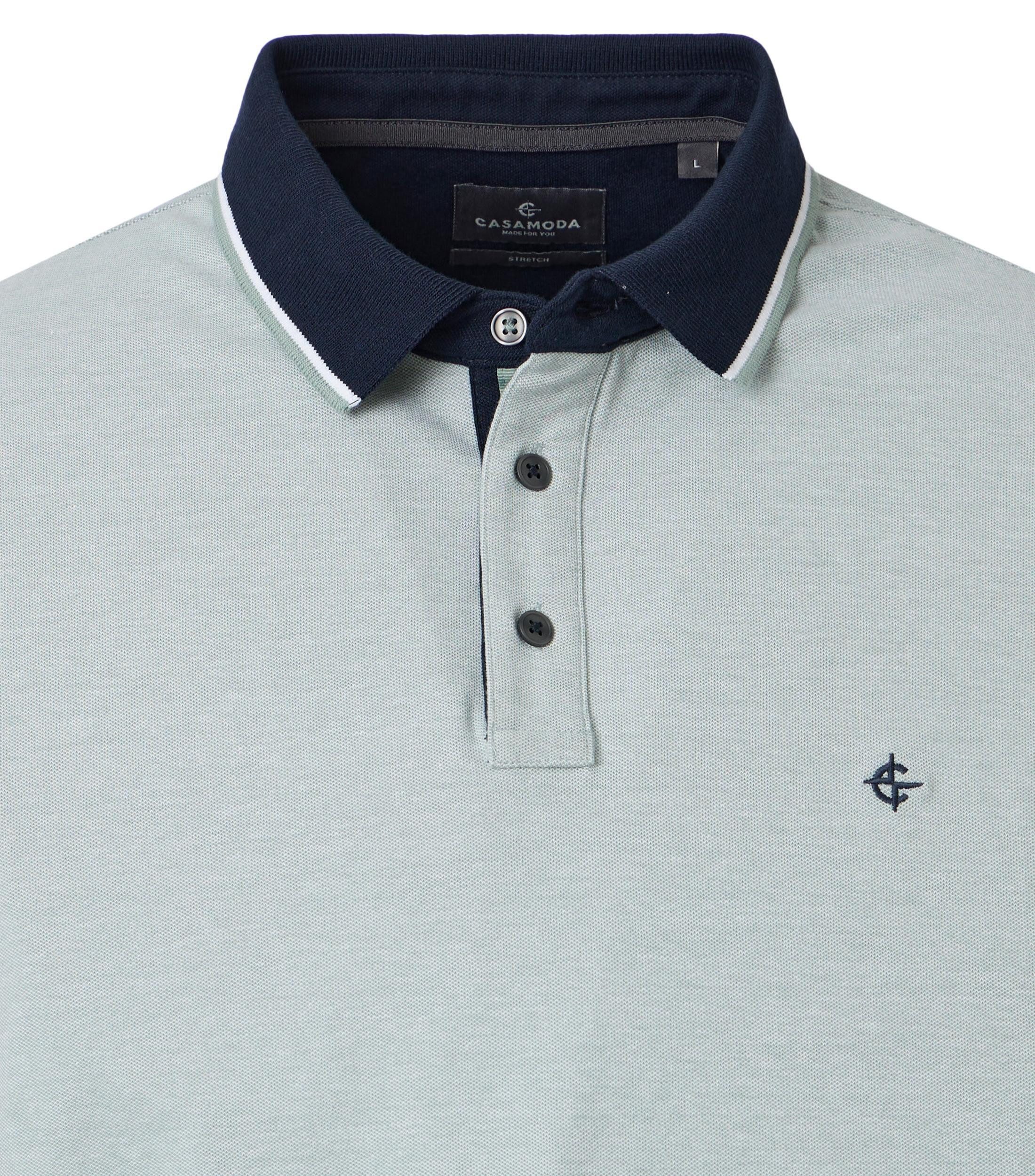 CASAMODA Poloshirt CASAMODA Polo-Shirt uni – Bild 4 von 5