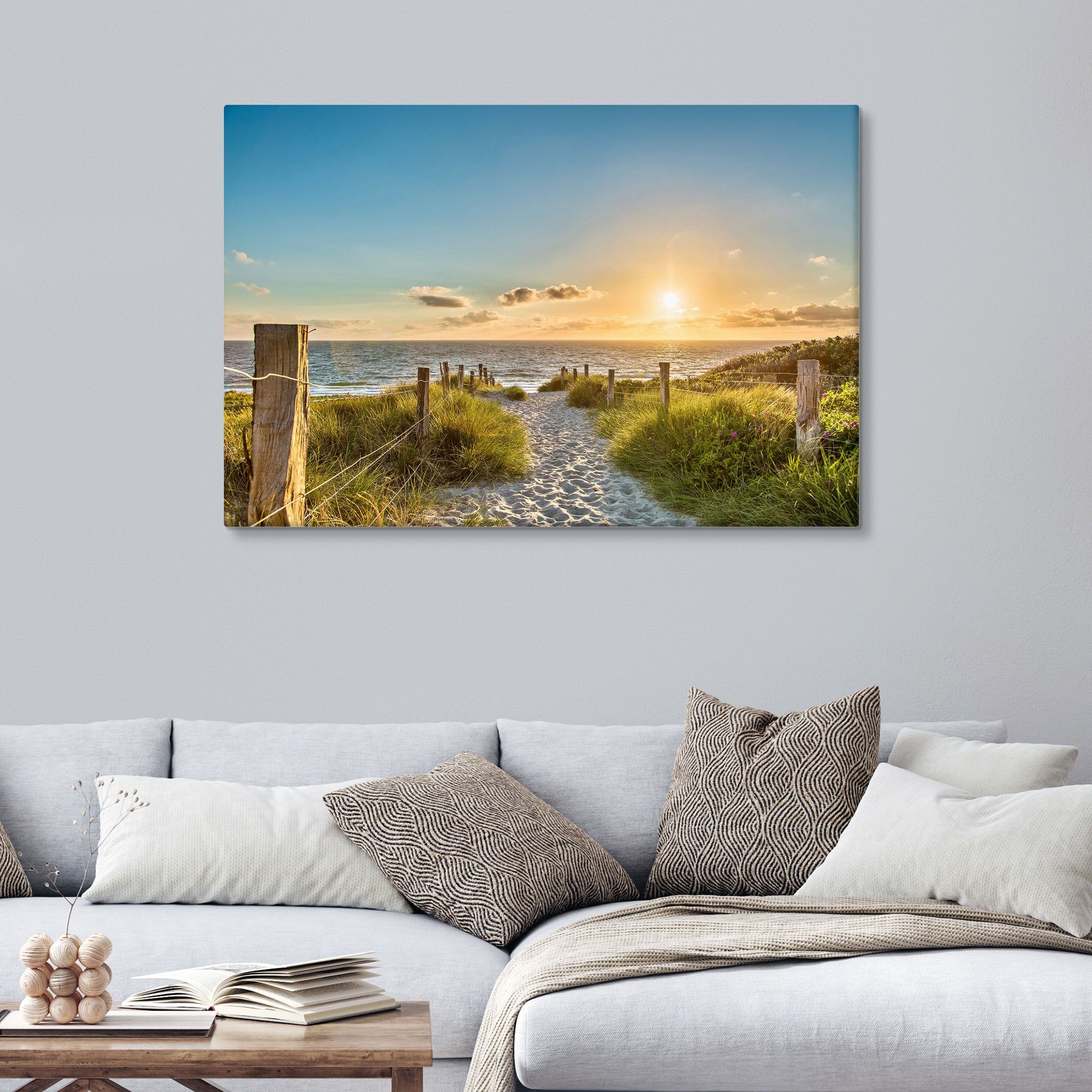 Posterlounge Wandbild Weg durch die Dünen der Ostsee, Iconic Photo Collection, erhältlich als Poster, Leinwandbild, Wandsticker oder Acrylglasbild – Bild 4 von 5