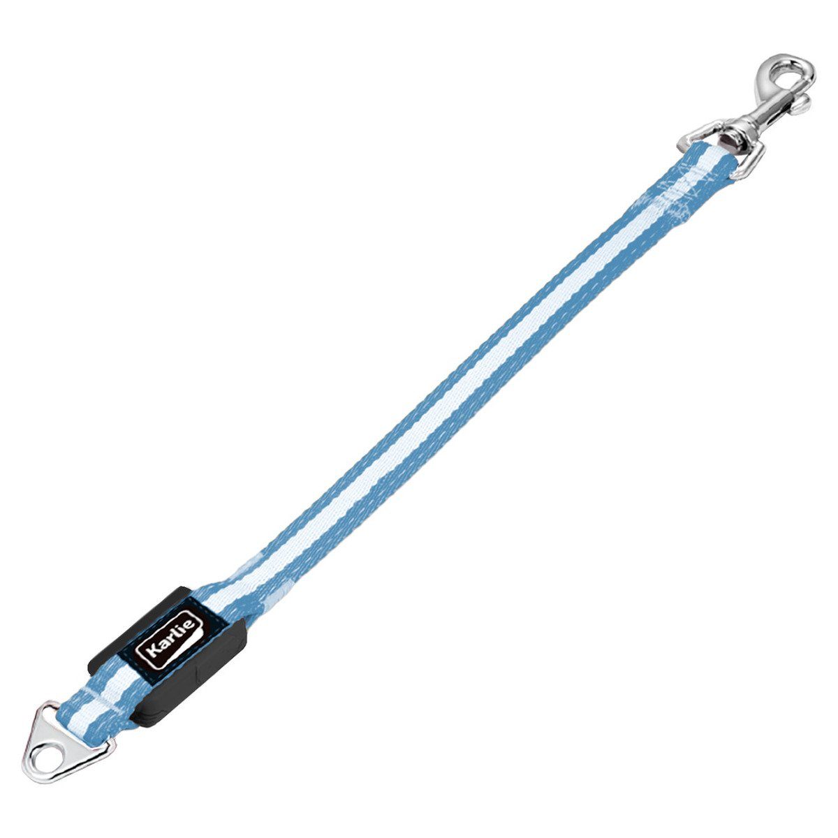 Hundeleine Visio Light LED Leinenerweiterung blau-weiß