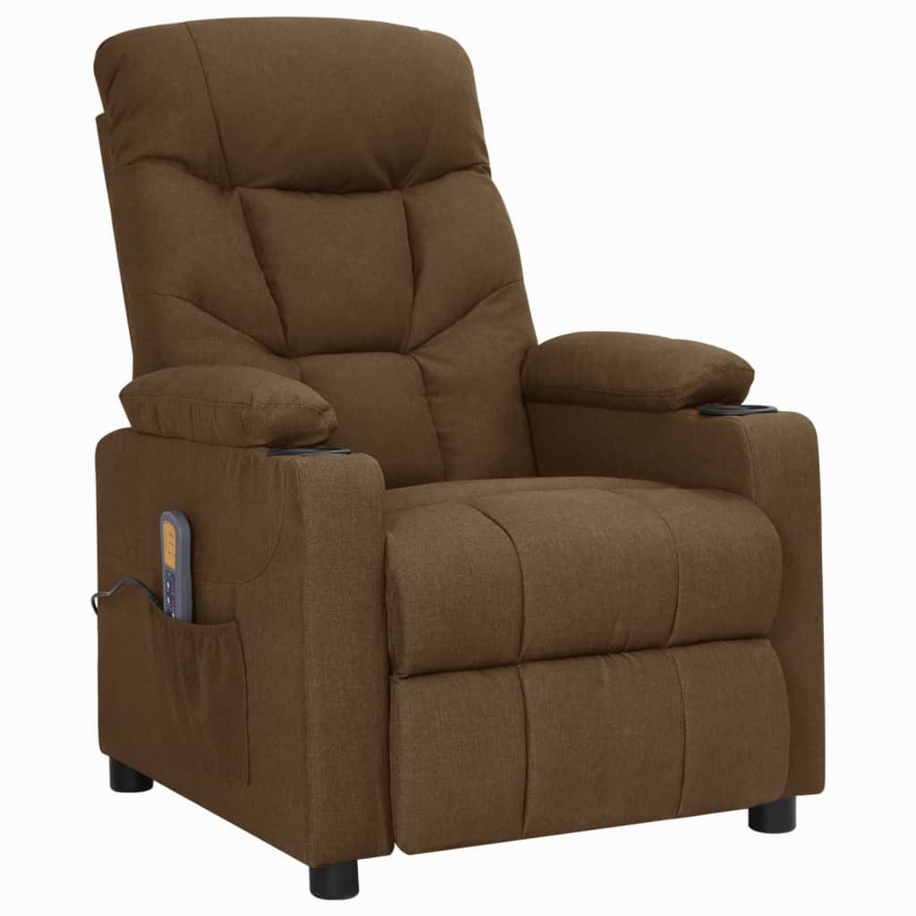 vidaXL Massagesessel Massagesessel mit Aufstehhilfe Braun günstig online kaufen