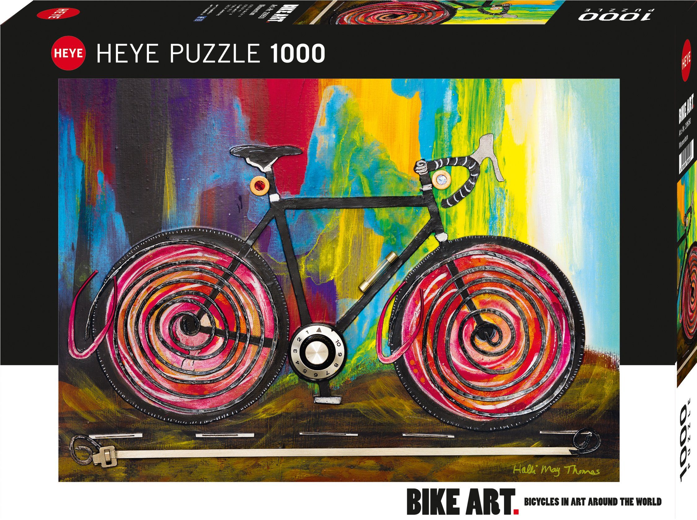 Puzzleteile, 1000 Germany Made Momentum / HEYE Puzzle in Art, Bike