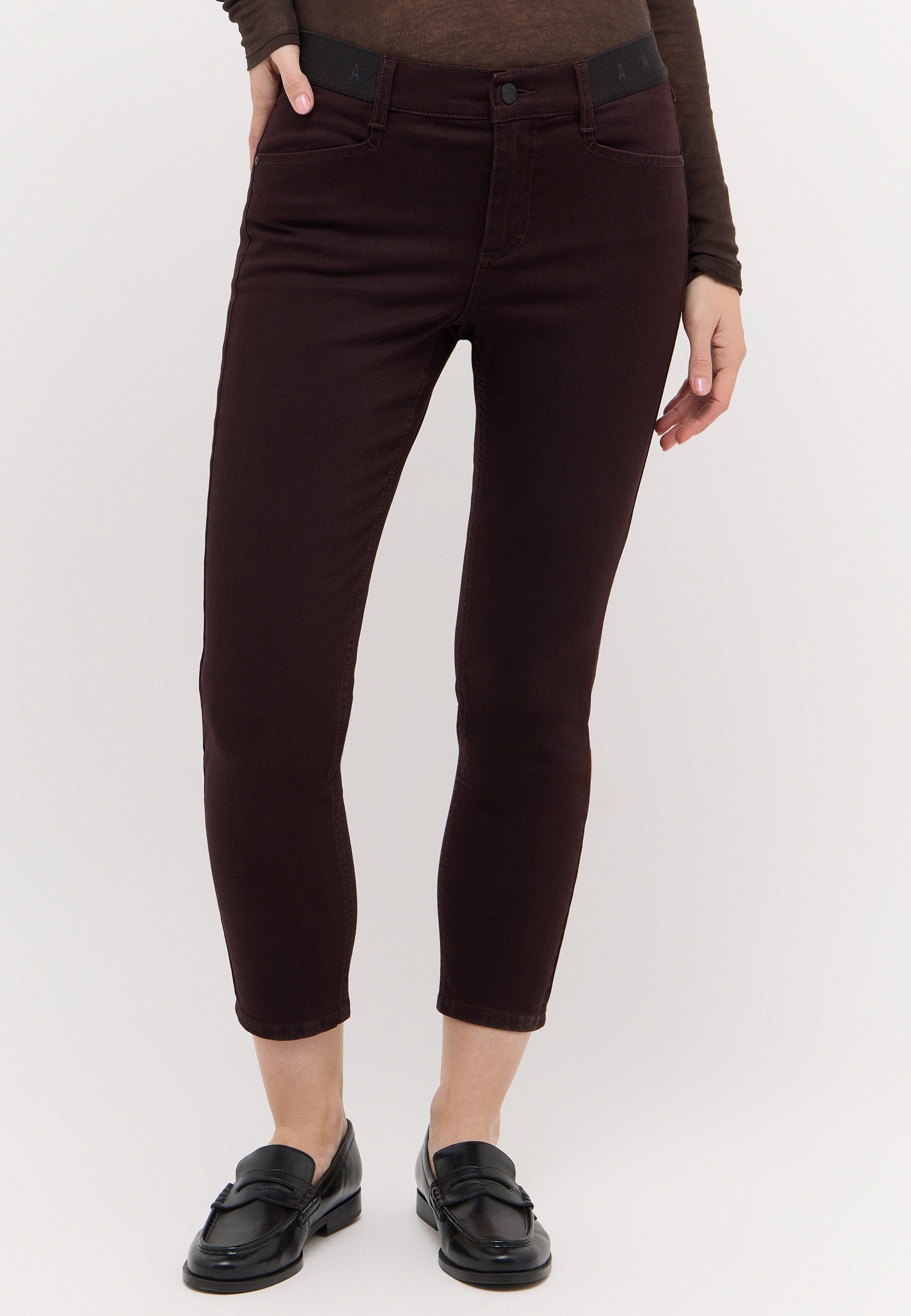 ANGELS 7/8-Jeans ORNELLA SPORTY 7/8-Länge, Slim fit Passform, mit Stretchbund, aus Baumwollmischung