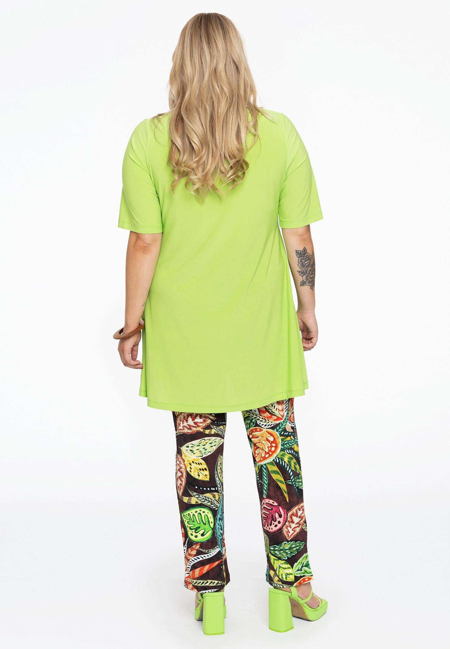 YOEK Langarmshirt Damen T-Shirt Große Größen