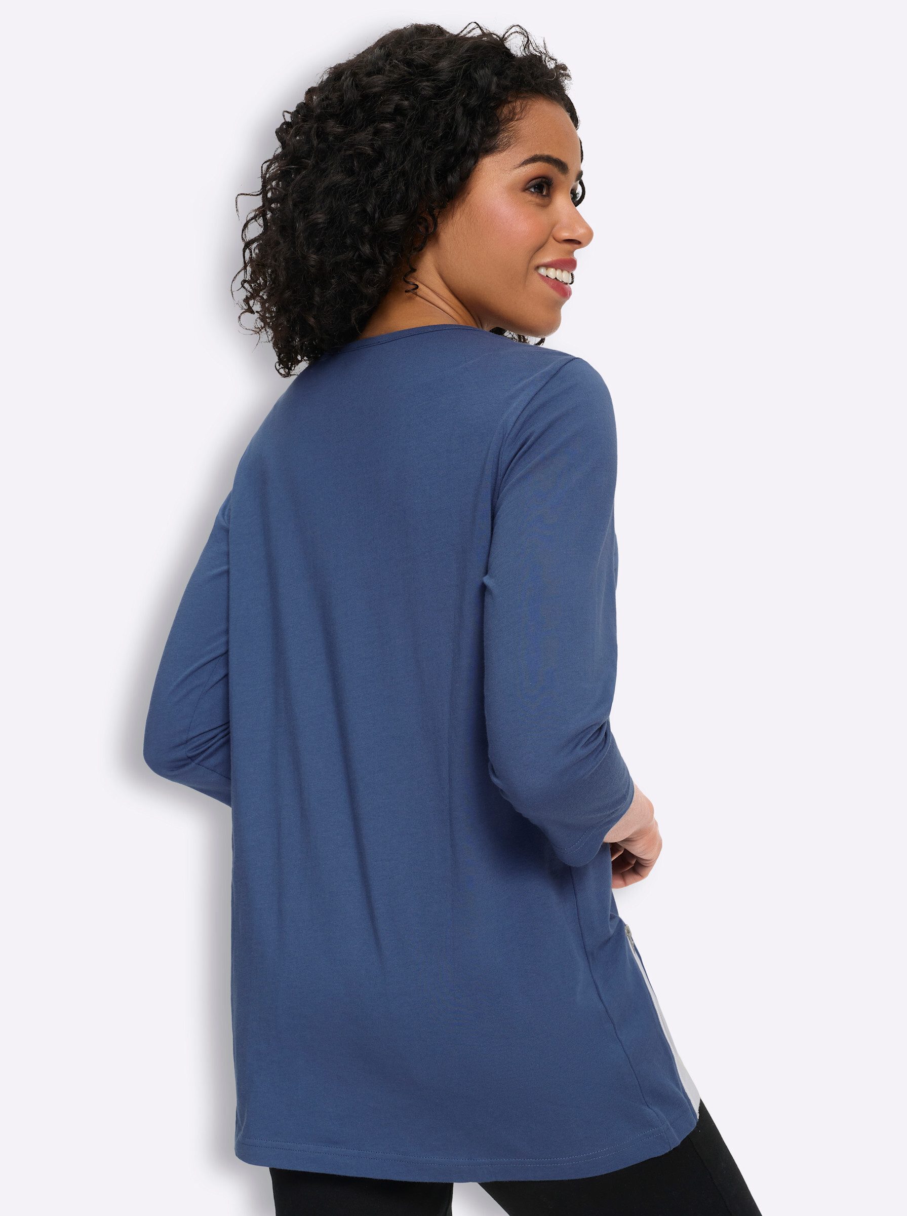 Sieh an! T-Shirt Longshirt 3/4-Arm – Bild 2 von 5