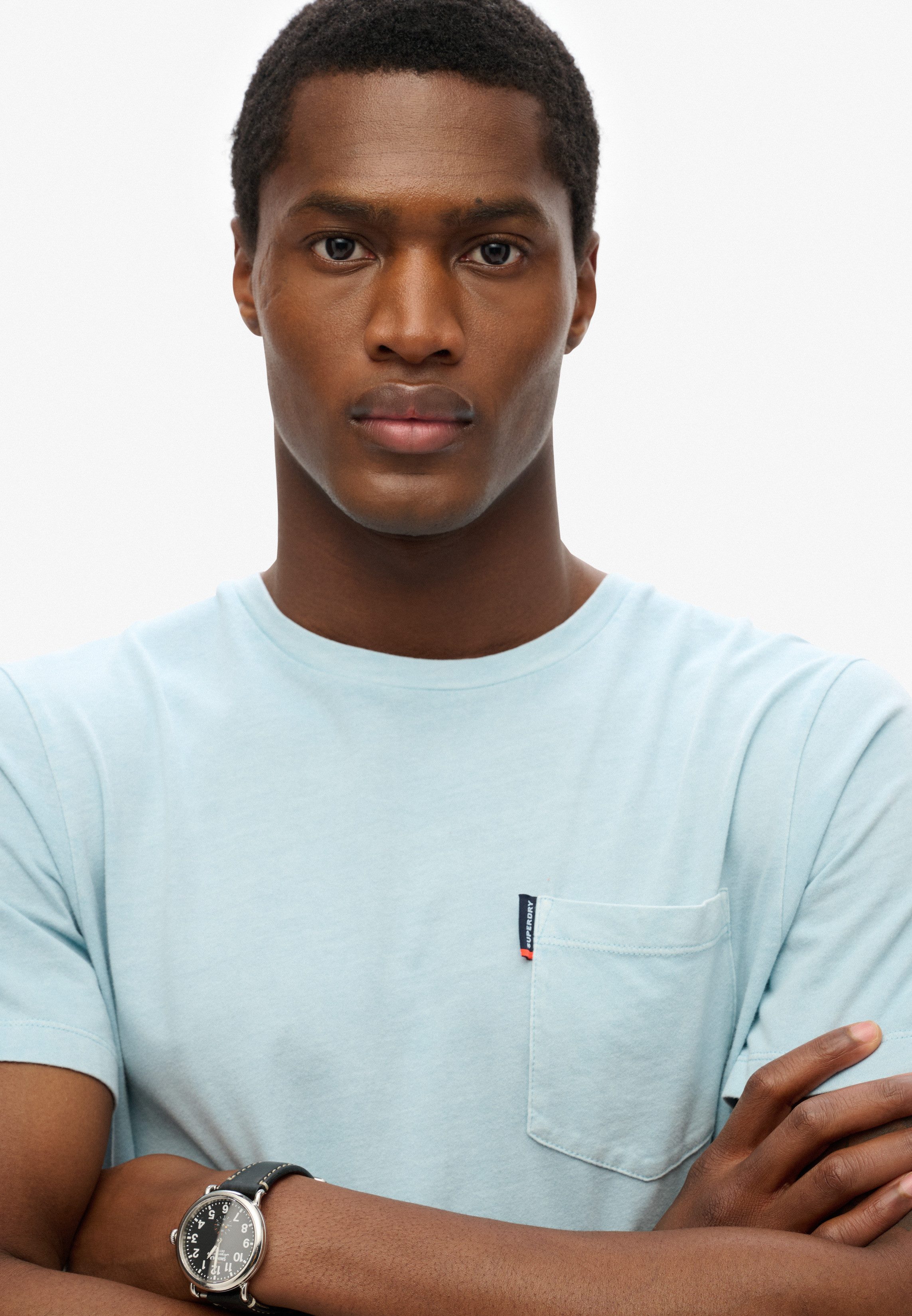 Superdry Rundhalsshirt CLASSIC ESSENTIAL POCKET TEE günstig online kaufen