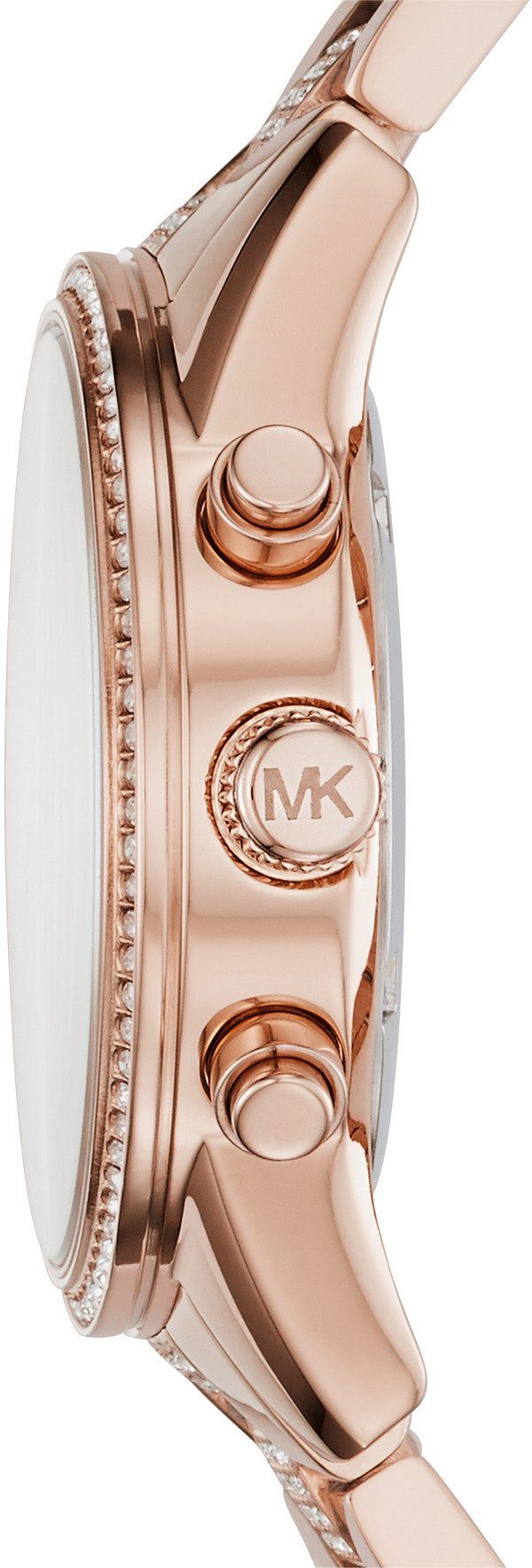 MICHAEL KORS Chronograph BRYANT MK6485, Quarzuhr, Armbanduhr, Damenuhr, Stoppfunktion, Edelstahlarmband