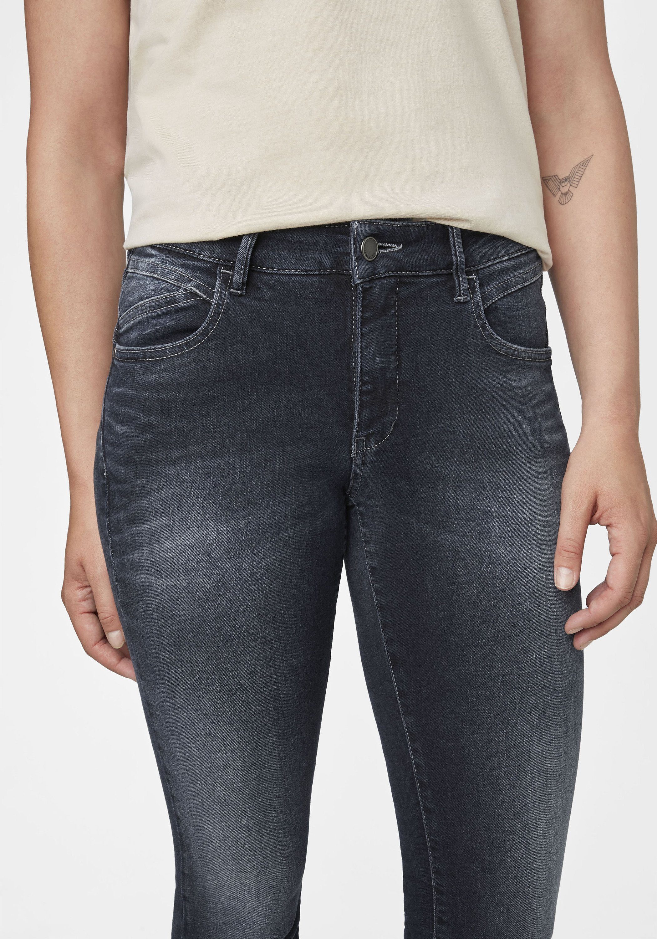 Paddock's 5-Pocket mit Stretch Röhrenjeans Motion Comfort LUCY Skinny-fit-Jeans &