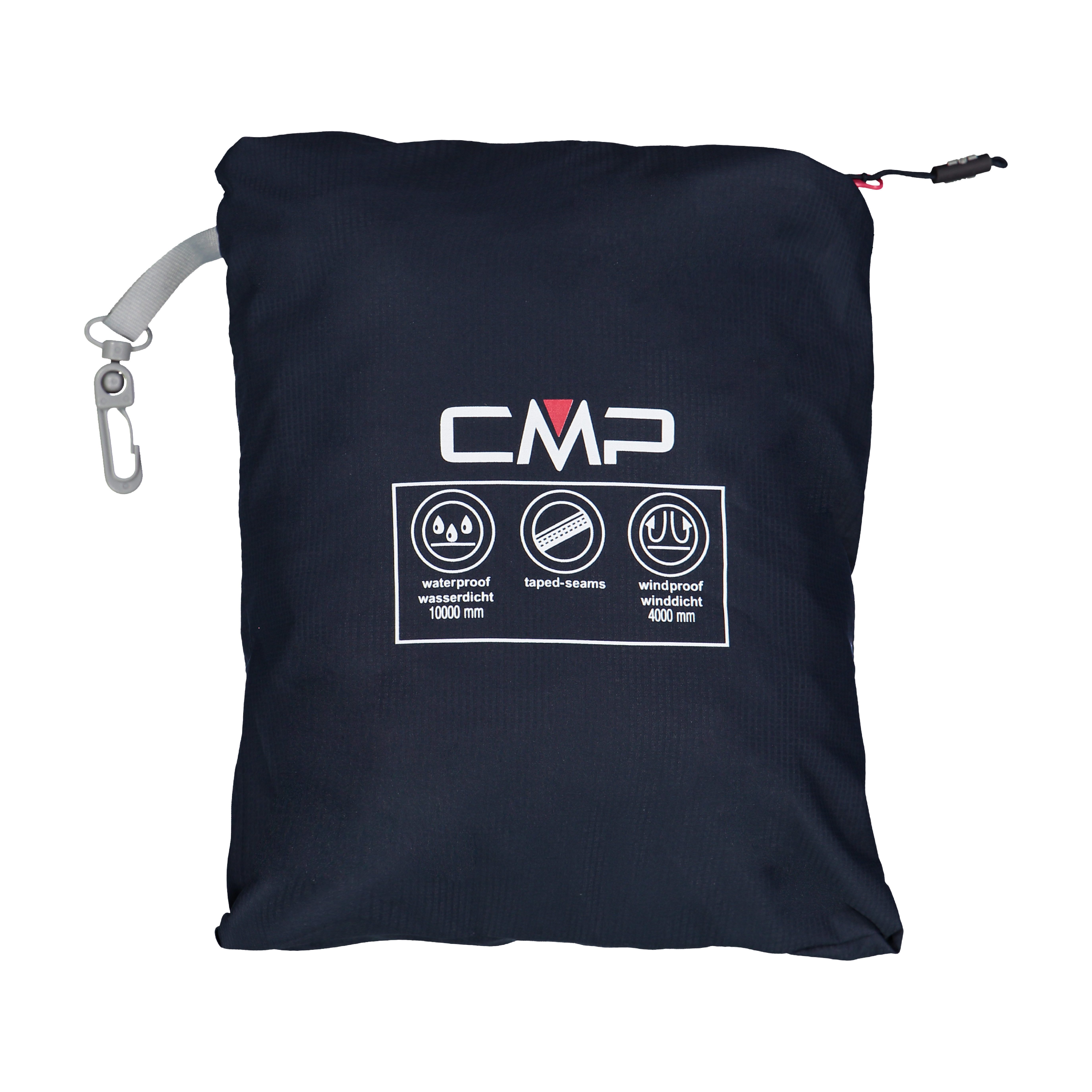 CMP Regenjacke CMP Damen Regenjacke Woman Rain Jacket Fix Hood 39X6636