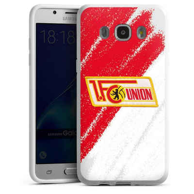 DeinDesign Handyhülle Offizielles Lizenzprodukt 1. FC Union Berlin Logo, Samsung Galaxy J5 (2016) Silikon Hülle Bumper Case Handy Schutzhülle