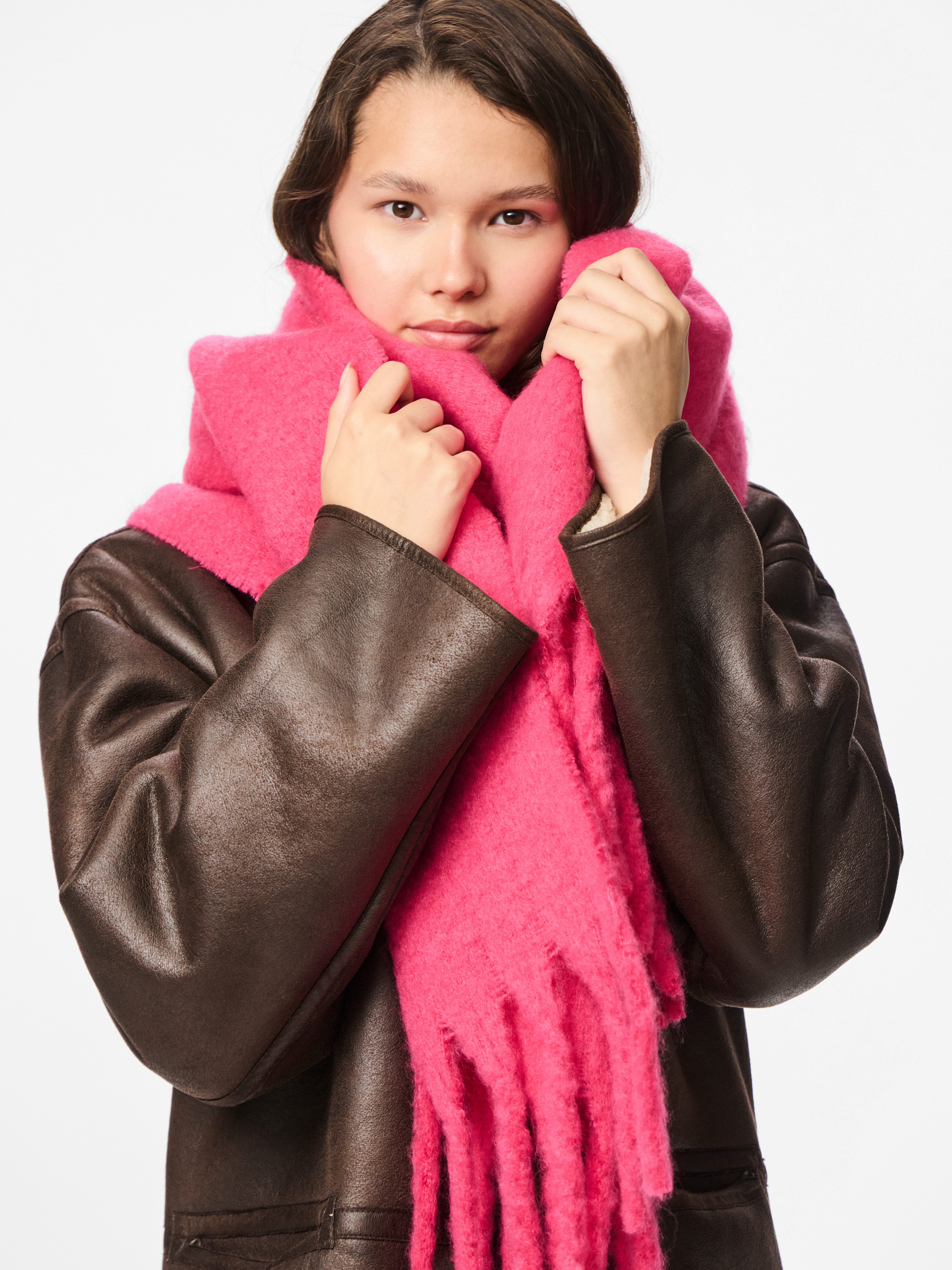 pieces Schal PCNIKITA LONG SCARF NOOS BC, Kunstfaser