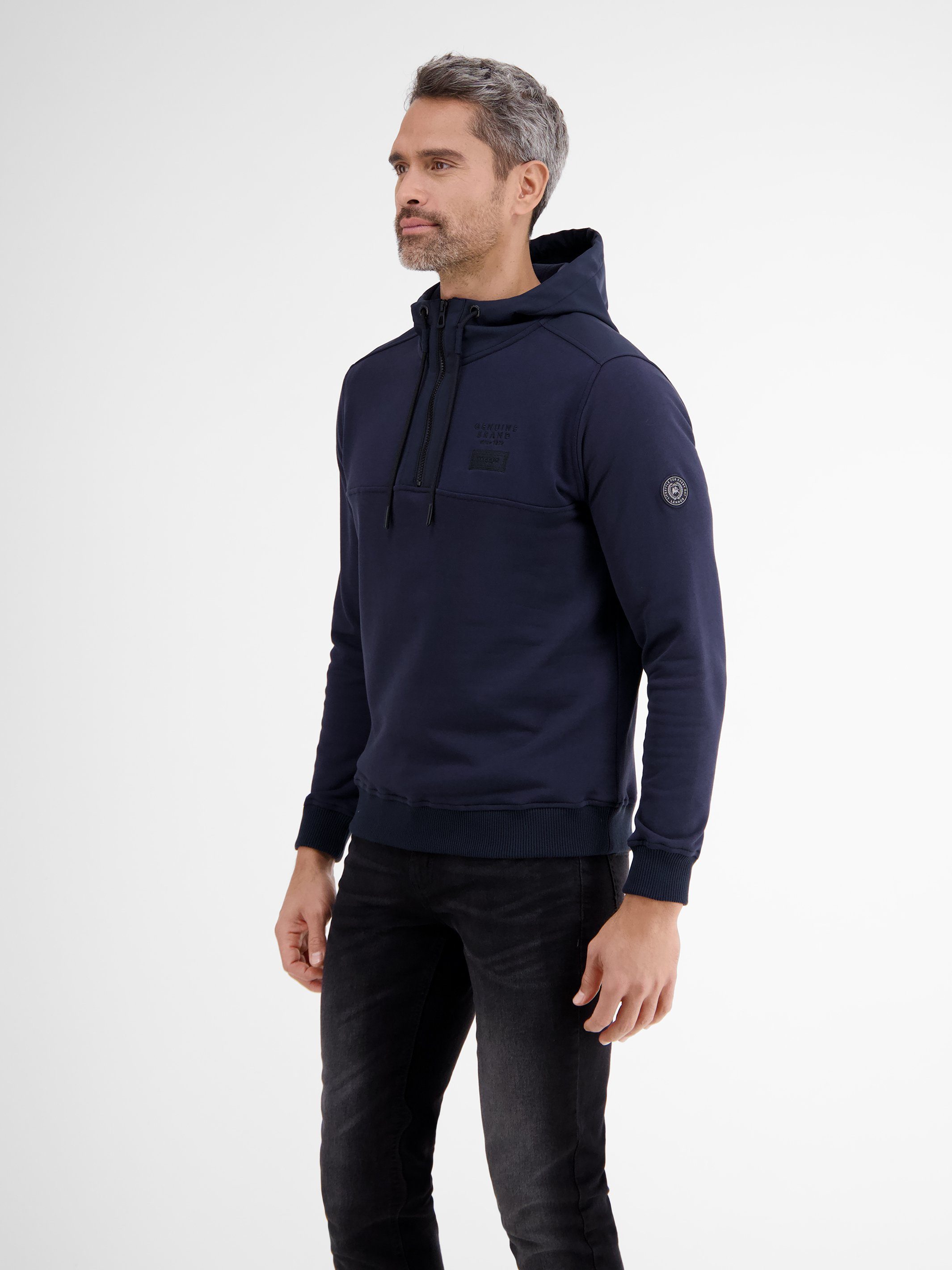LERROS Sweatshirt Troyer-Hoodie
