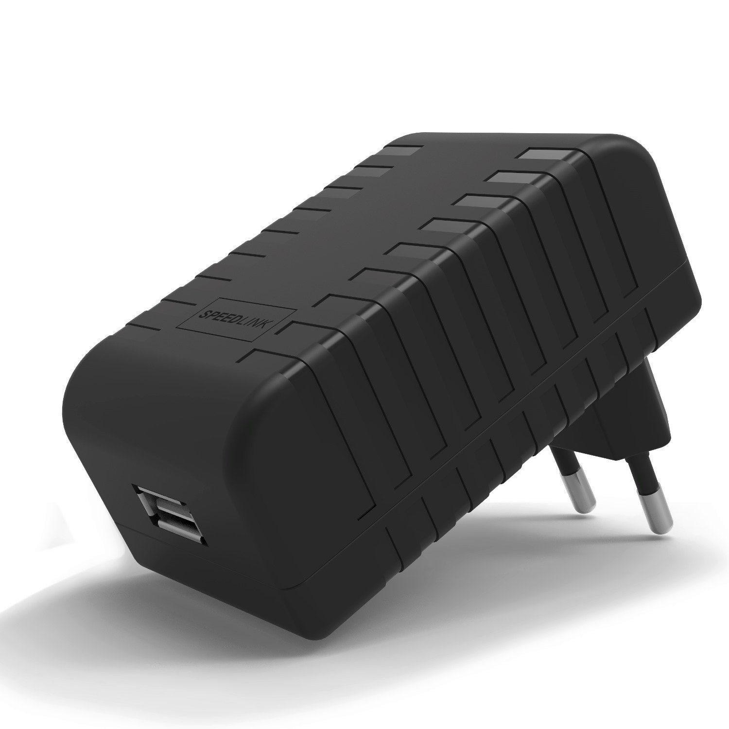 Speedlink Konsolen-Dockingstation USB Netzteil Lader 2,4A Ladegerät USB-C Kabel, für Nintendo Switch / Lite Konsole Handy, Beleuchtet