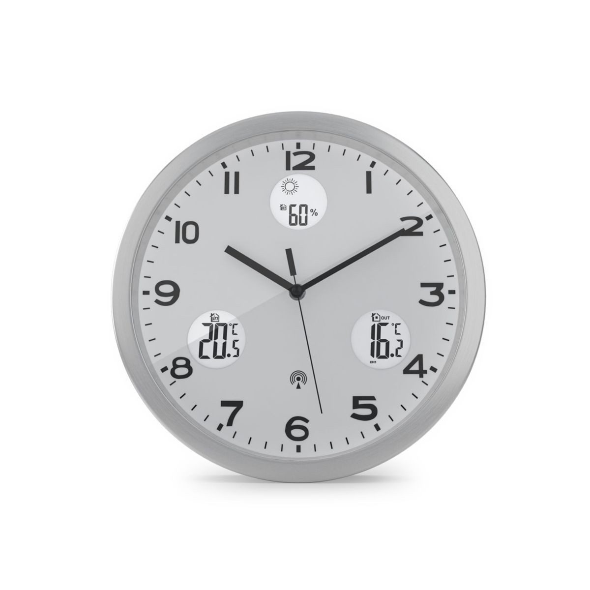 Mebus Wecker 13150 Funk Wanduhr