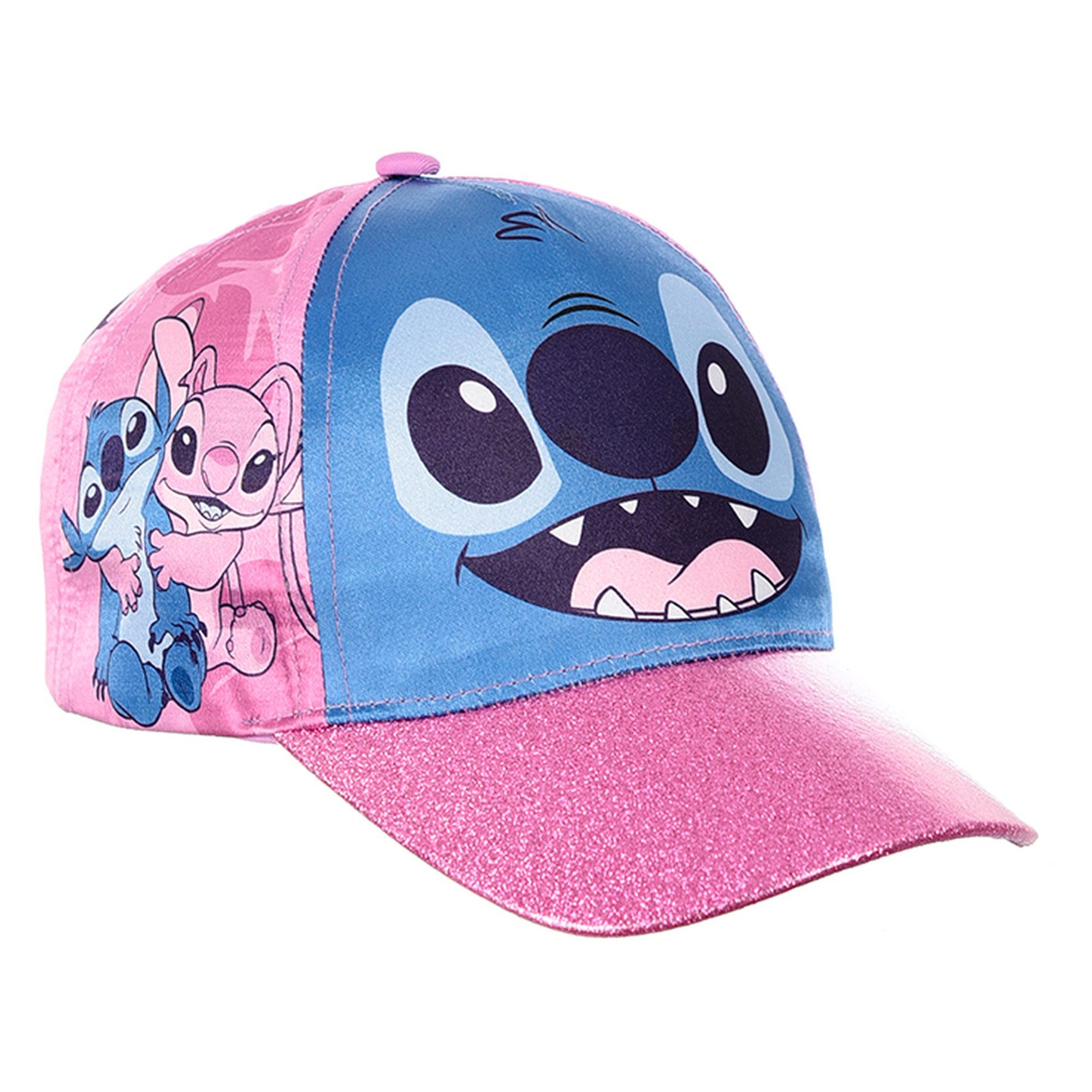 Baseball Cap Angel Kinder Kappe Mädchen Glitzer Schirm
