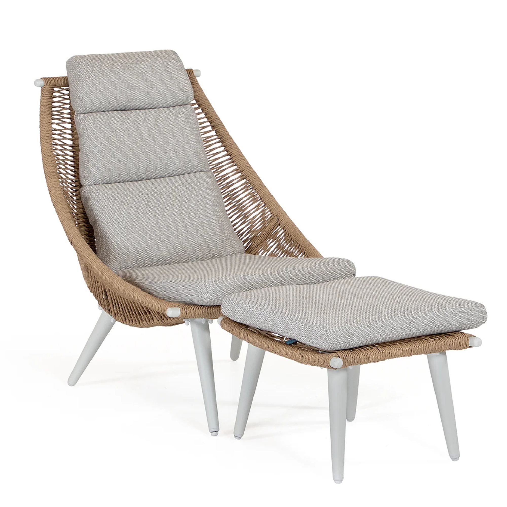 osoltus Sessel osoltus TARGON twisted SET Relax Sessel / Hocker mit Kissen günstig online kaufen