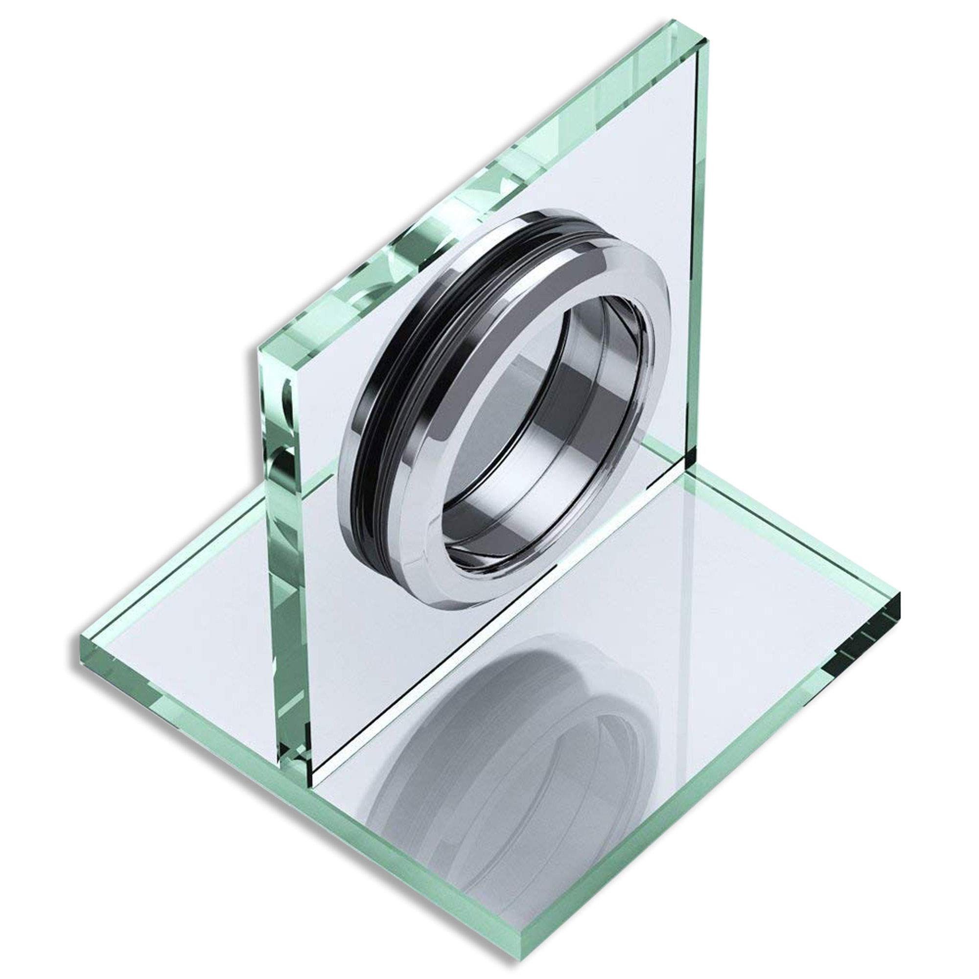 Griff Edelstahl Muschelgriff Griffmuschel Glasschiebetür Systeme TK03