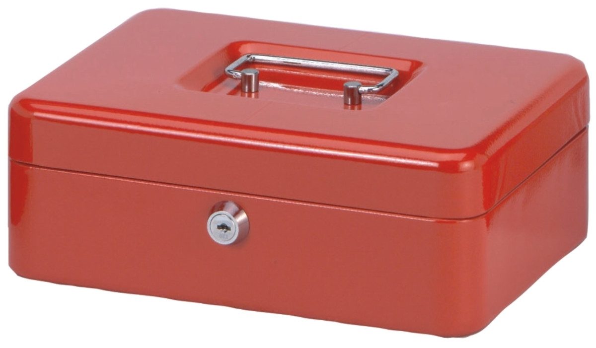 MAUL Geldkassette Geldkassette 3 25x19,1x9cm rot (15 Stück)