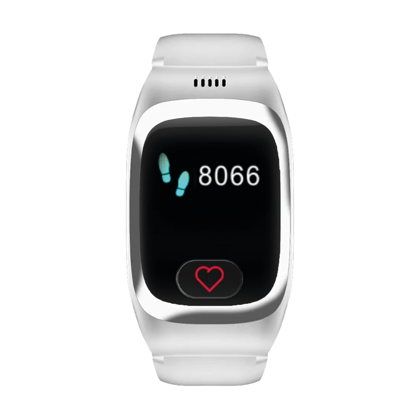 JAMES B8 Senioren Smartwatch Notrufuhr SOS & GPS Smartwatch weiß