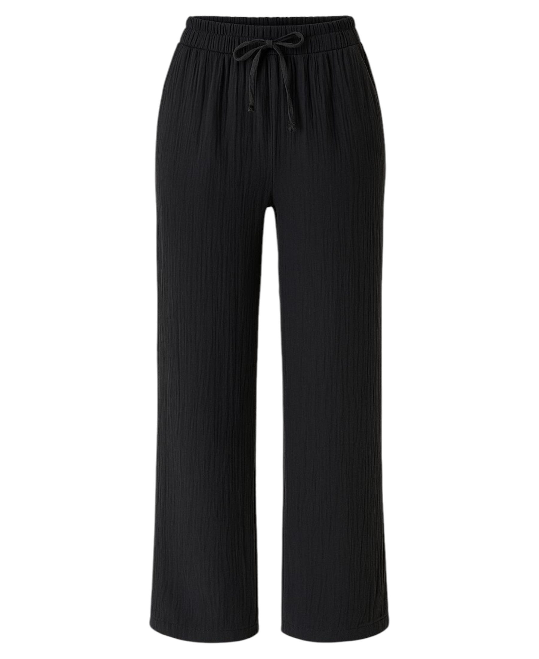 WENOR Palazzohose Damen Musselin-Hose - Sommerhose günstig online kaufen