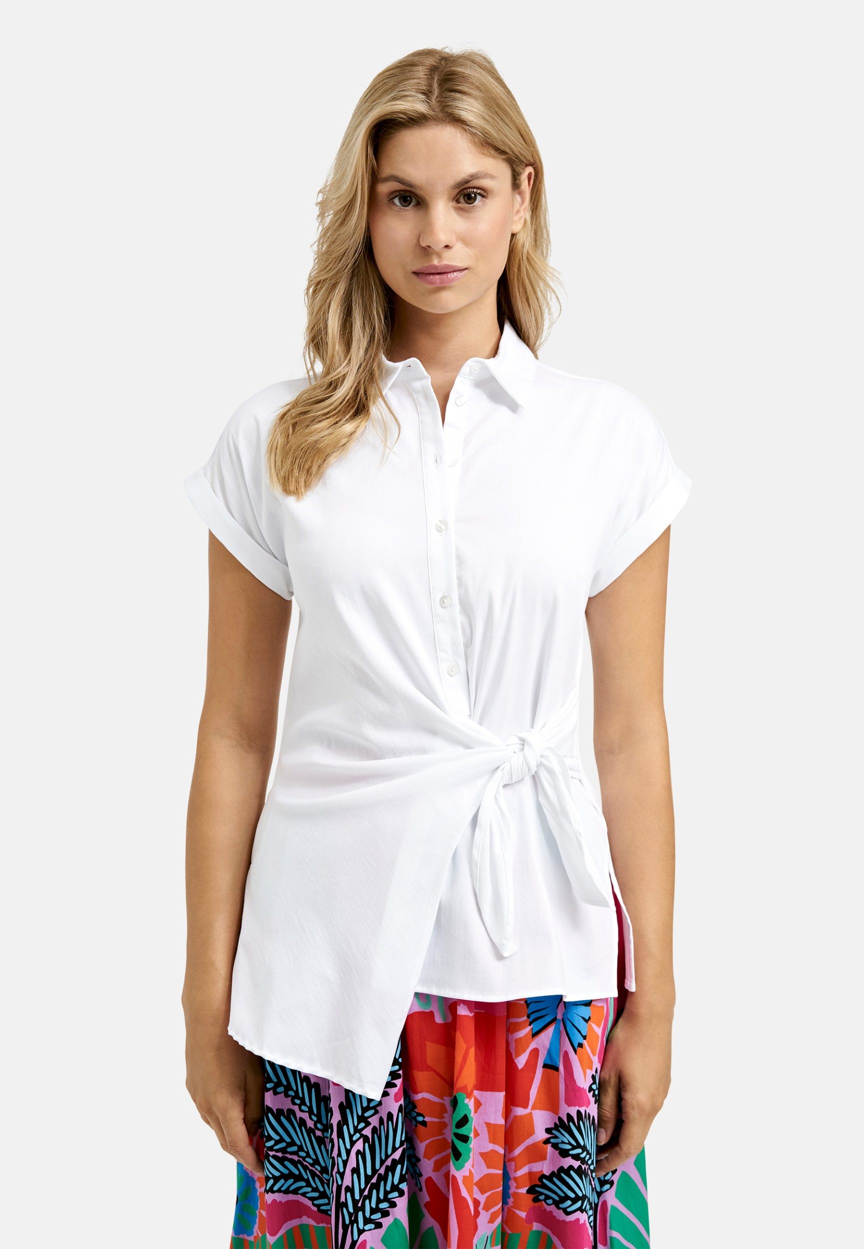 Milano Italy Hemdbluse BLOUSE W COLLAR günstig online kaufen