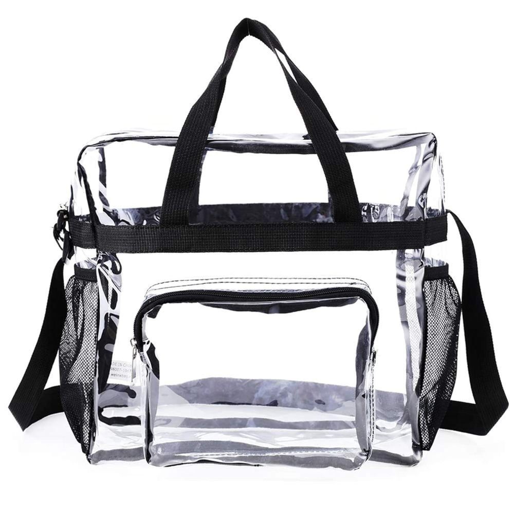 Lubgitsr Schultertasche Transparente Tasche, 30 x 30 x 15cm Tasche Durchsichtig (1-tlg)