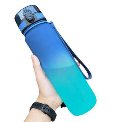 RefinedFlare Trinkflasche Tragbare Sport-Fitness-Reise-Trinkwasserflasche mit Farbverlauf