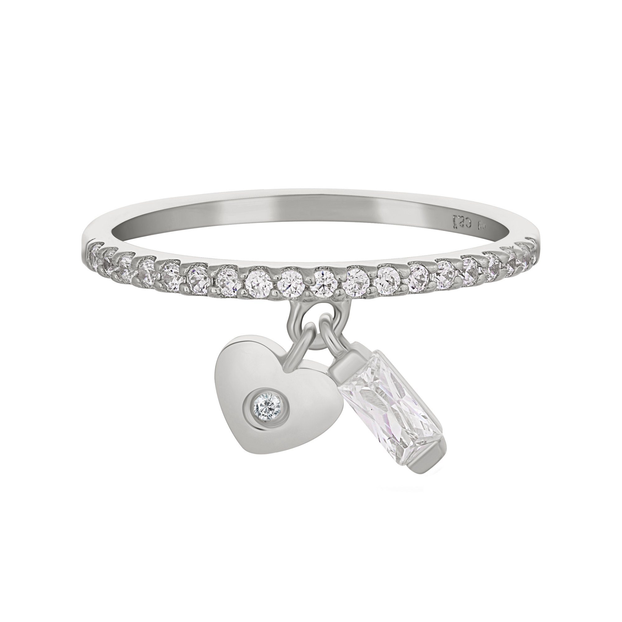 CAÏ Fingerring 925 Silber rhodiniert mit günstig online kaufen