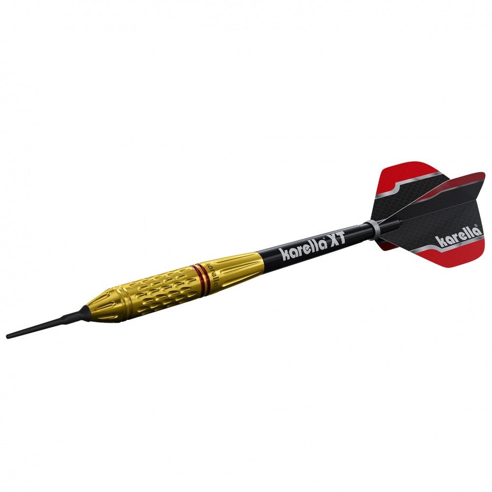 Karella Softdarts Karella Commander Softdart - 90% Tungsten, 18g, Gold-Design.