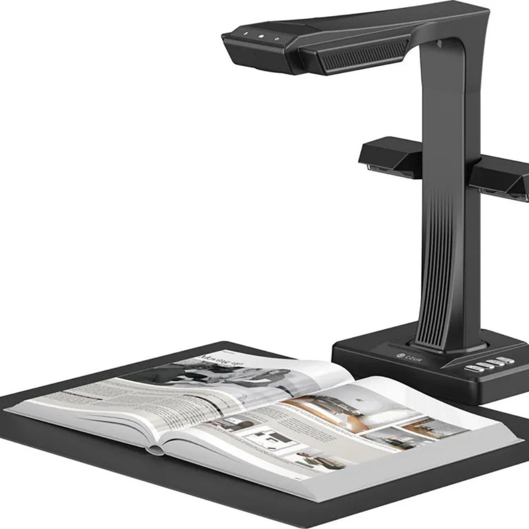 CZUR 25MP Buchscanner mit HDMI A3 Scanner Dokumentenscanner Office Library Buchscanner