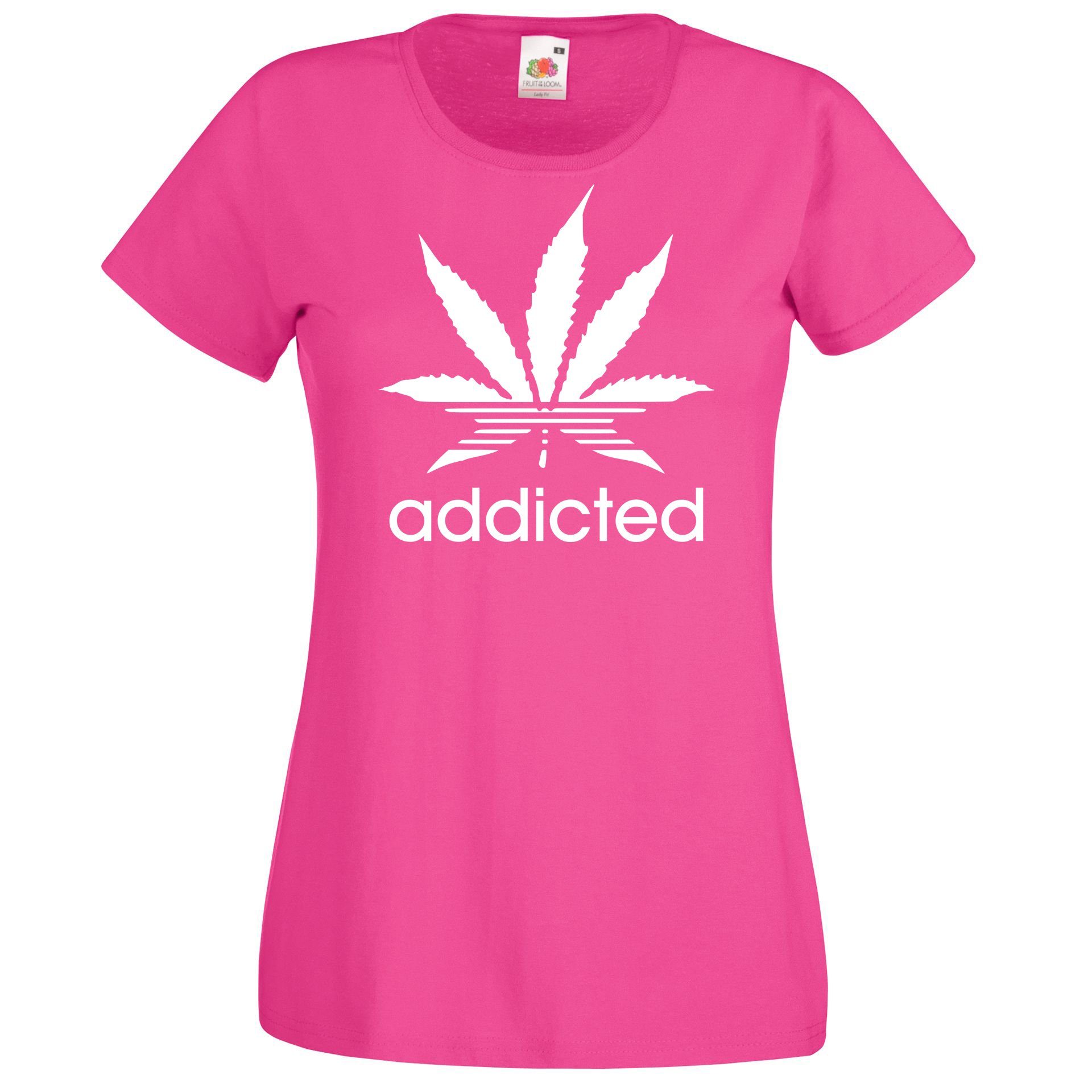 Youth Designz T-Shirt Addicted Damen T-Shirt günstig online kaufen