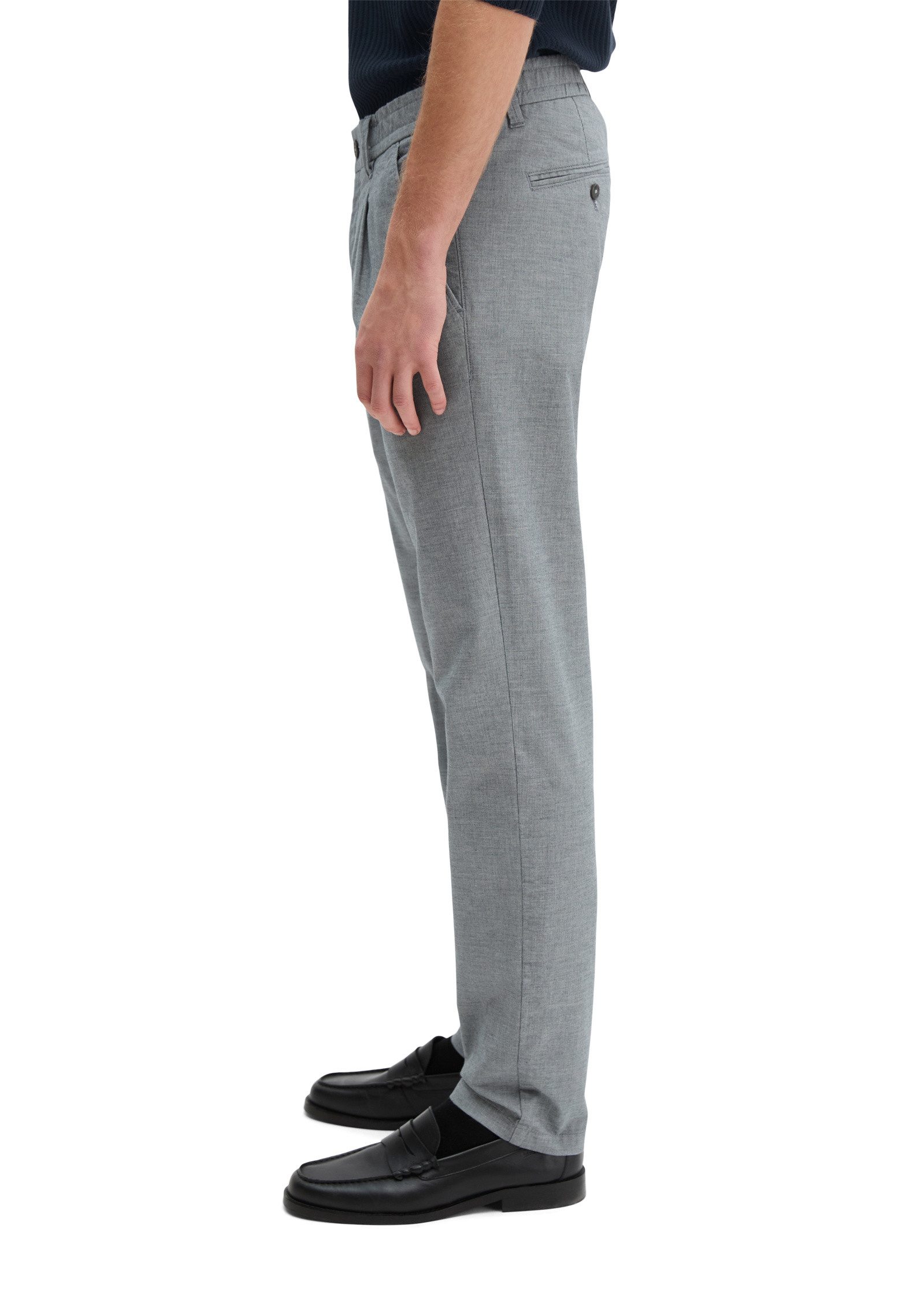 Marc O'Polo Chinohose mit Bundfalten-Details
