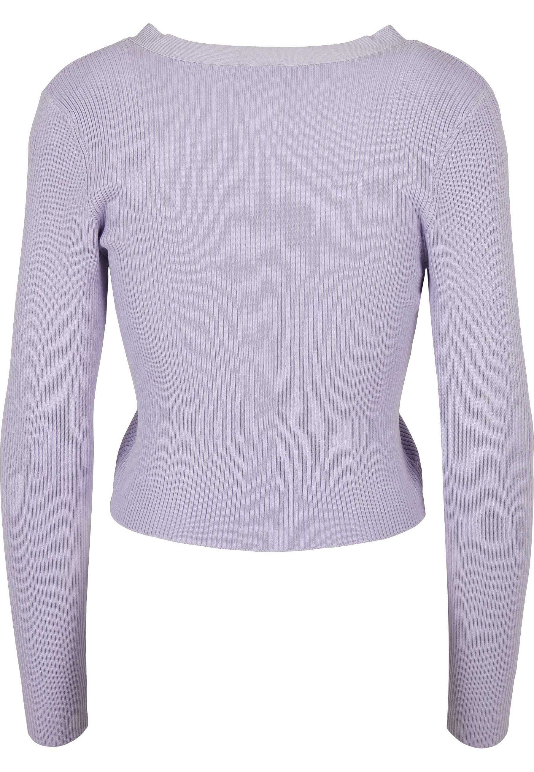 URBAN CLASSICS Strickjacke Urban Classics Damen Ladies Short Rib Knit Cardi günstig online kaufen