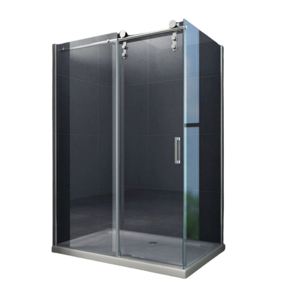 Eckdusche NINO Duschkabine Dusche Duschwand Duschabtrennung Duschtür Glas ESG