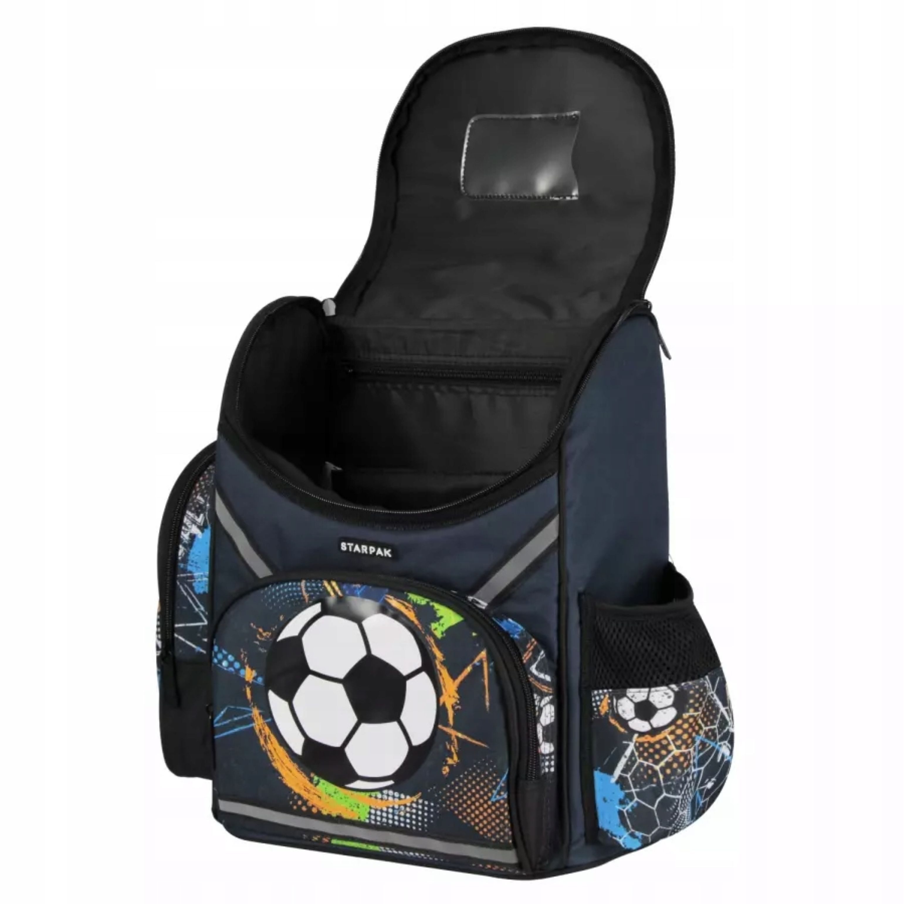PASO Schulranzen Starpak Schulranzen Fußball Jungen 1. Klasse leicht ergonomisch