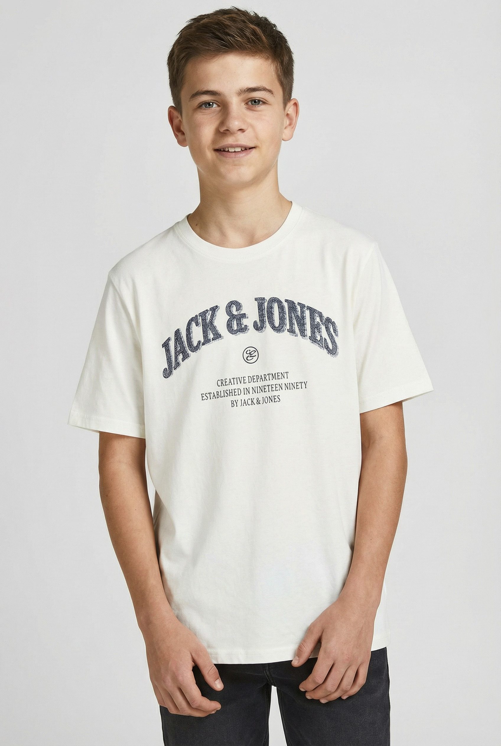 Jack & Jones Junior Rundhalsshirt JJEDENVER GRAPHIC TEE SS O-NECK JNR