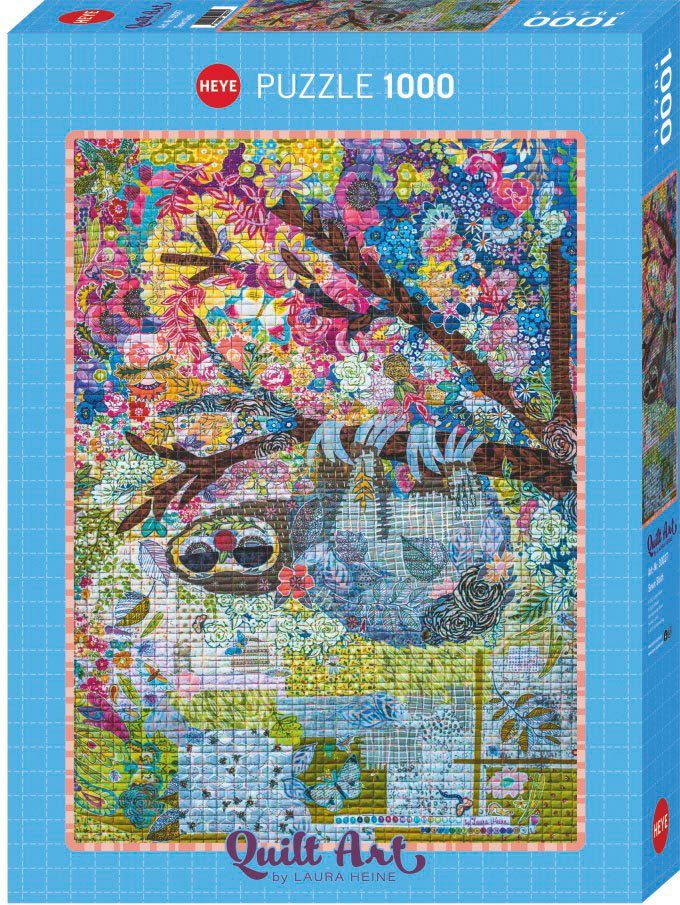 Puzzle HEYE Sloth, in 1000 Puzzleteile, Germany Made