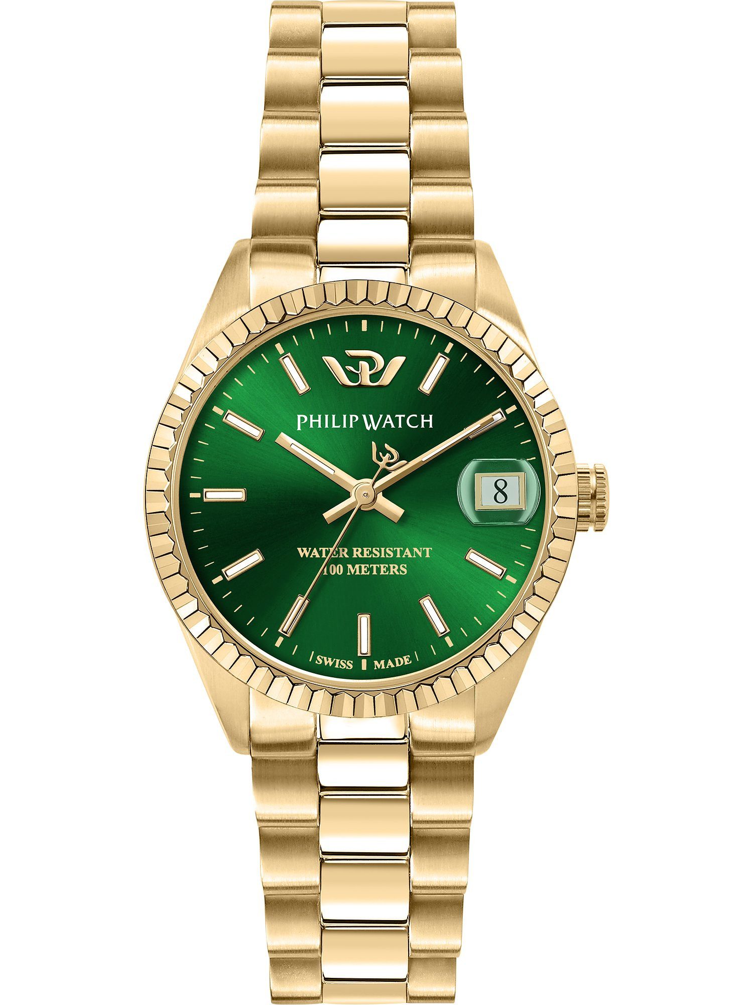 Quarzuhr Philip Watch Damen-Uhren Analog Quarz