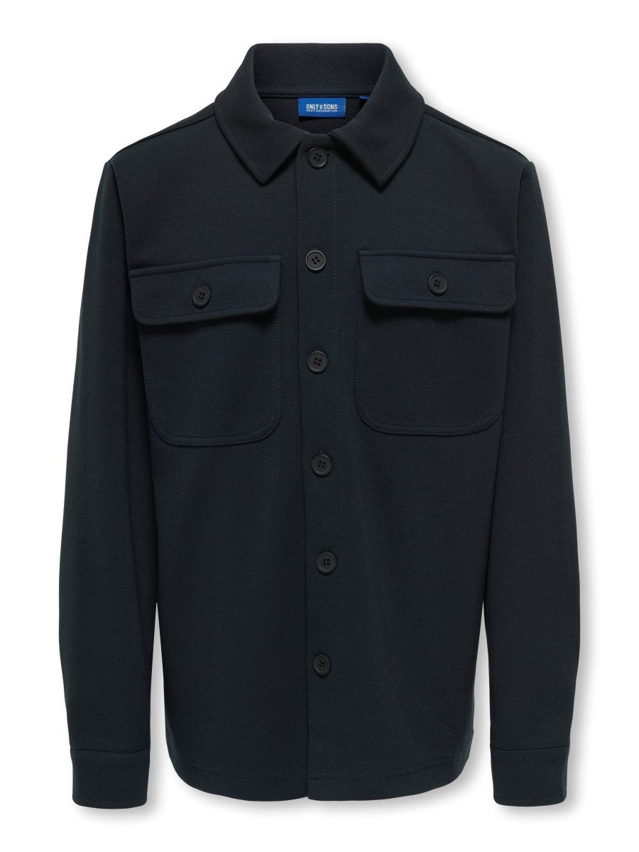 ONLY & SONS Hemdjacke OSJNEW KODYL OVERSHIRT in Unifarbe