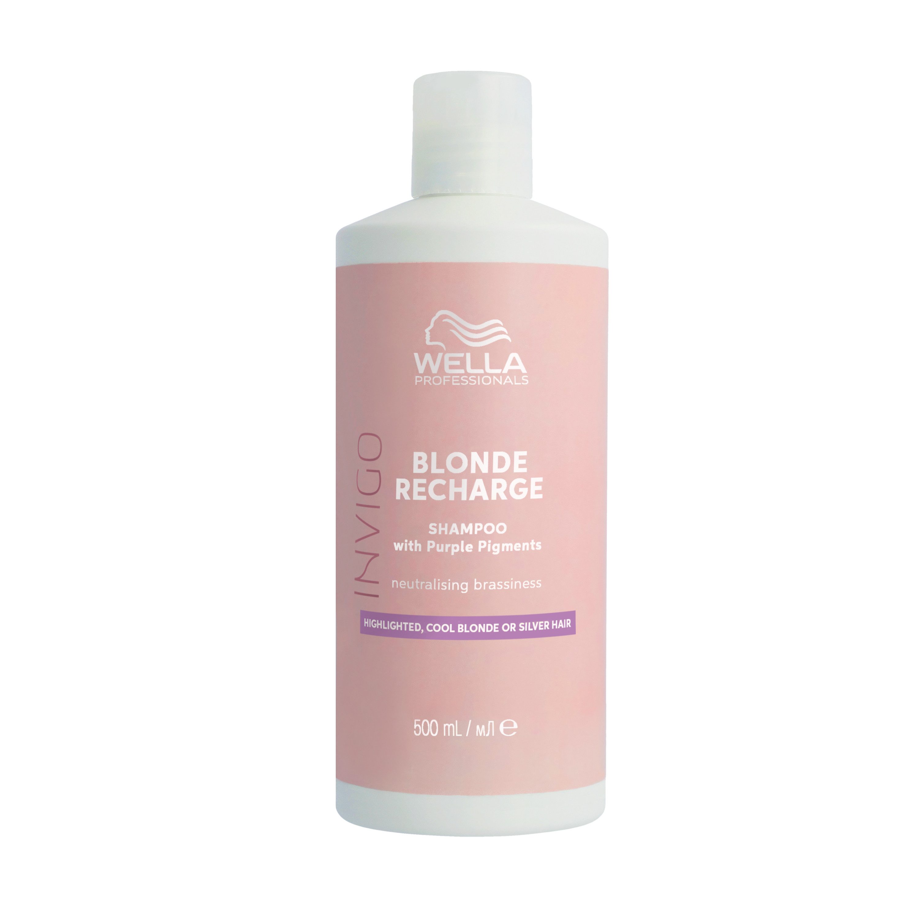 Silbershampoo Invigo Blonde Recharge Shampoo 500 ml