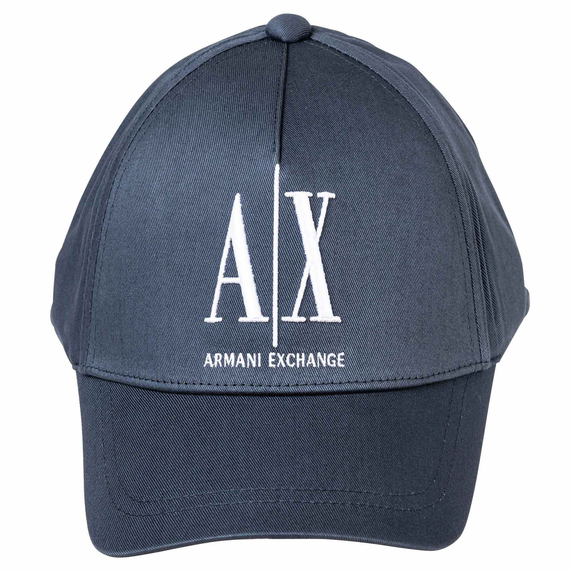 ARMANI EXCHANGE Baseball Unisex - Kappe, Grau Size Cap One Cap Logo, Baseball