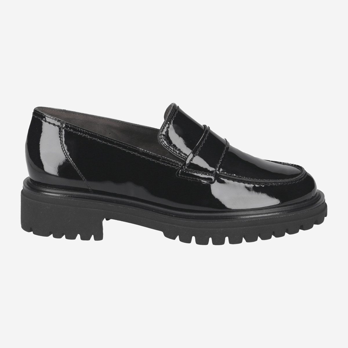 Paul Green 2683-134, Slipper & Mokassin in Schwarz für Damen Slipper