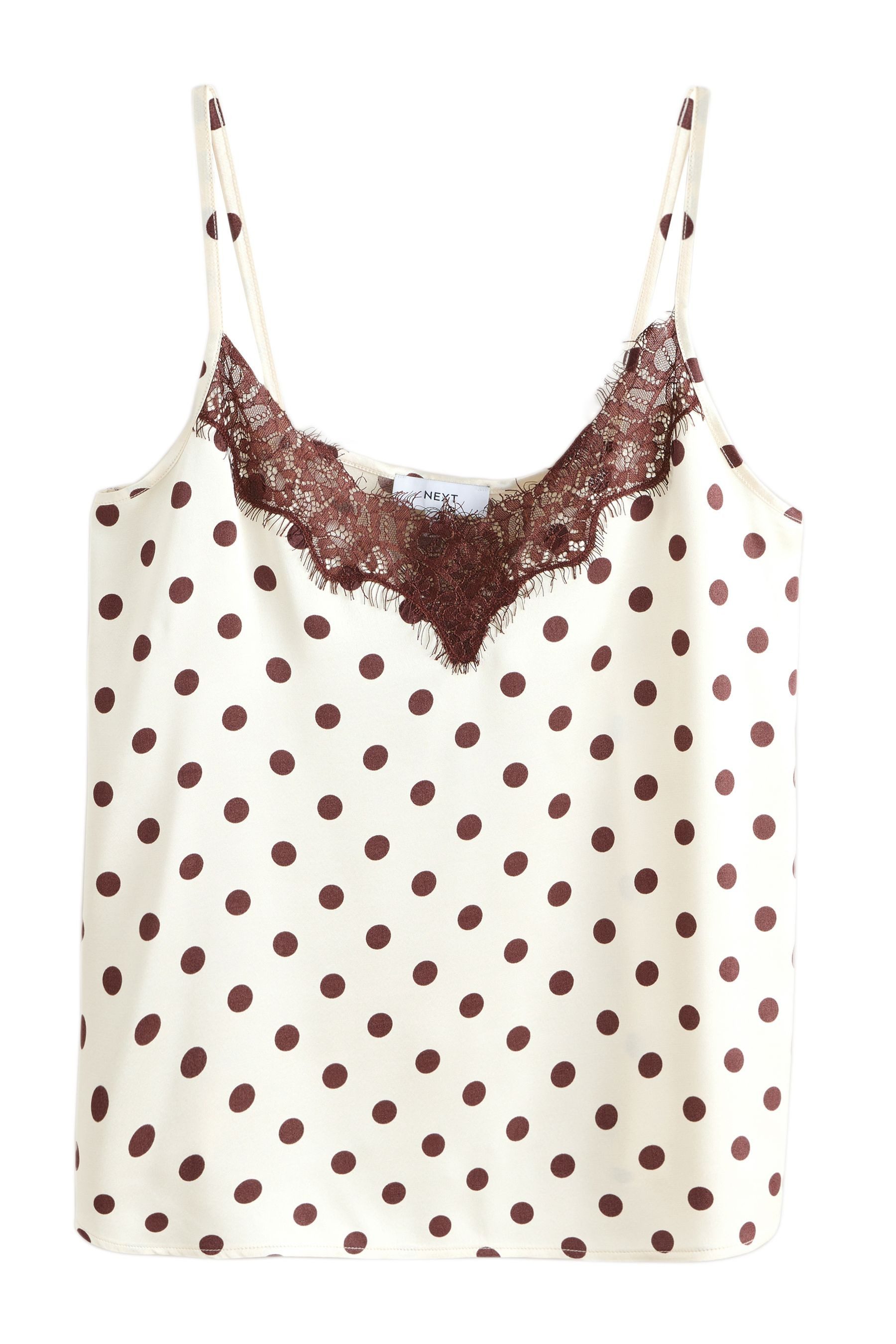 Next Trägertop Trägertop mit Spitzenbesatz (1-tlg)